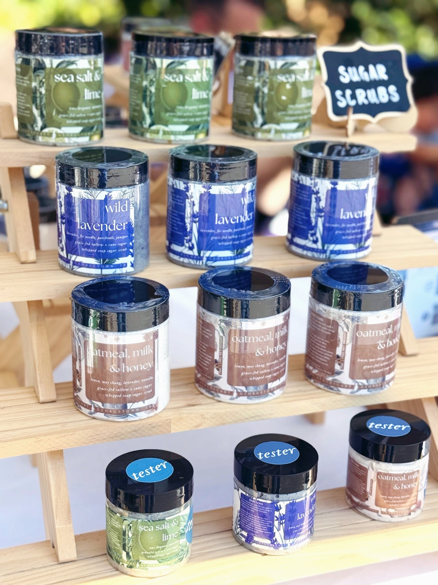 Whipped Soap Sugar Scrub | Grass-Fed Tallow