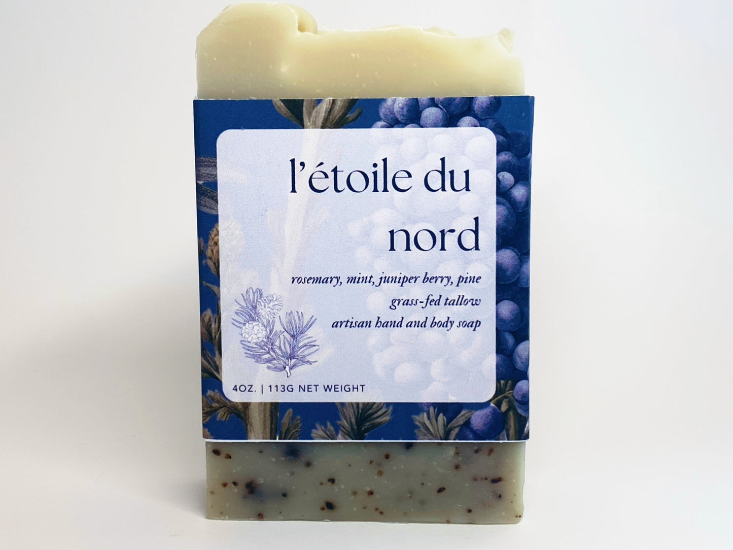 bar of l'etoile du nord soap against a white backdrop