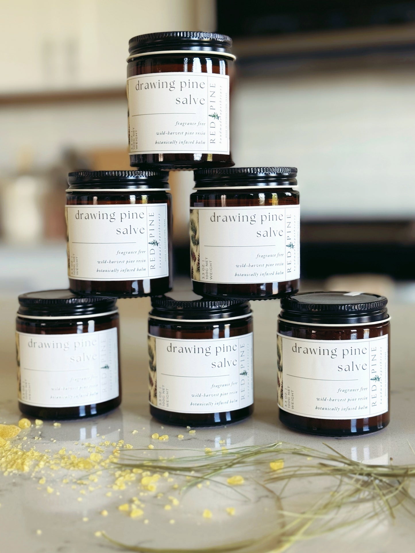 Drawing Pine Salve | Wild-Harvest Pine Resin Balm