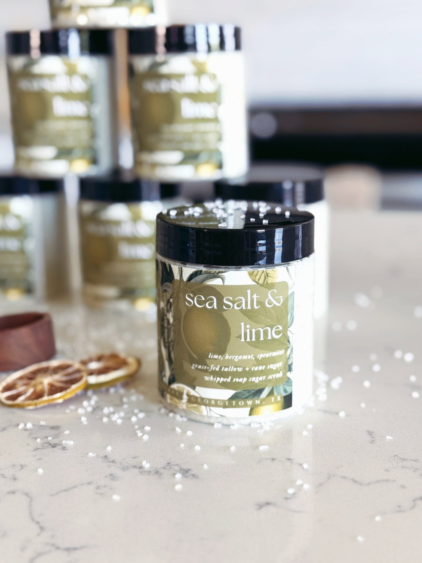 Whipped Soap Sugar Scrub | Grass-Fed Tallow