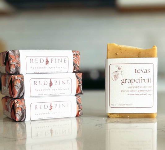 Texas Grapefruit | Grass-Fed Tallow Bar